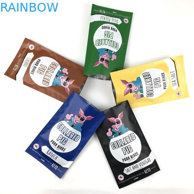 Προσαρμοσμένες πλαστικές σακούλες συσκευασία με θερμική σφραγίδα για εύκολη σφραγίδα