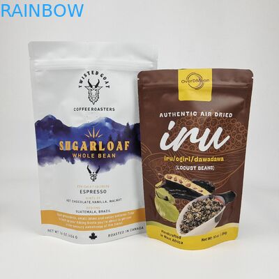 Ψηφιακή εκτύπωση Low MOQ Custom Logo Branded Stand Up Plastic Package Mylar Bags Packaging Zipper pouch για αποθήκευση τροφίμων