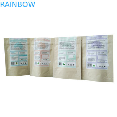 Στεκόμενα σάκετα από ασημένιο φύλλο με σχεδιασμό συσκευασίας Doy για συσκευασίες καφέ