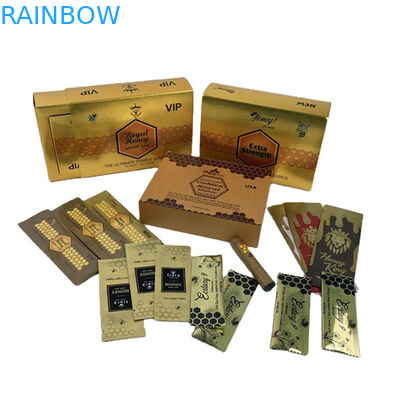 Εταιρεία απευθείας πώληση Χονδρικές σακούλες και κουτιά με UV Spot Custom Logo Printing Luxury Honey Box Packaging