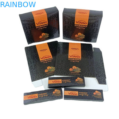 Εταιρεία απευθείας πώληση Χονδρικές σακούλες και κουτιά με UV Spot Custom Logo Printing Luxury Honey Box Packaging