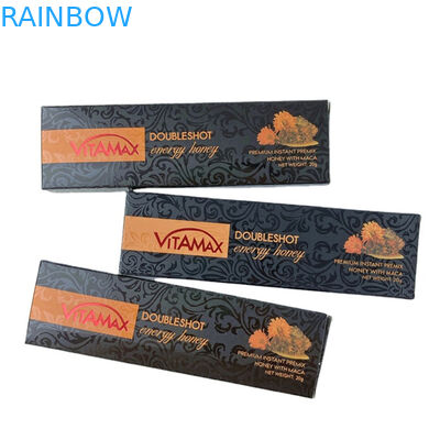 Εταιρεία απευθείας πώληση Χονδρικές σακούλες και κουτιά με UV Spot Custom Logo Printing Luxury Honey Box Packaging