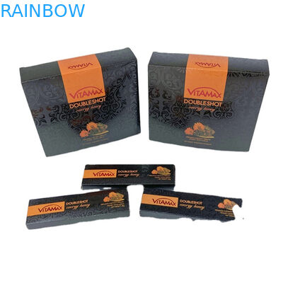 Ζεστή πώληση κενό μαύρο ταύρο μέλι πλαστική συσκευασία σακούλα με οθόνη κουτί Mylar σακούλα μέλι υγρή σακούλα συσκευασία