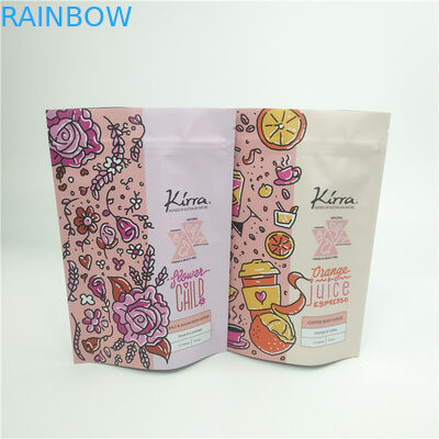 Μυλάριες σακούλες για συσκευασία με φύλλο φύλλου Καφέ φασόλια Συσκευασία σπόρων τροφίμων