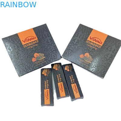 Λοξοχαρικά χαρτιά χαρτόνι μπουκάλι μελιού μπουκάλι συσκευασία μαύρο κομψό κυματοειδές μελιού κουτί συσκευασία