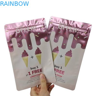 Τύπος συσκευασίας τροφίμων με κλείσιμο φερμουάρ για με παραγγελία προσαρμοσμένη