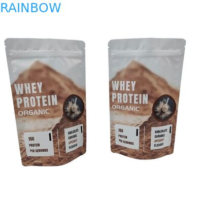 Προσαρμοσμένη παραγγελία Αποδεκτή συσκευασία σακούλας με σφιχτότητα 120 και κλείσιμο με φερμουάρ