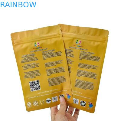 Προσαρμοσμένη συσκευασία σάκων για σνακ για μπισκότα με δακρυδακτυλίωση και χαρακτηριστικά