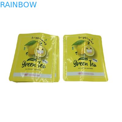 Θερμική σφραγίδα Μικρό μέγεθος Τρεις πλευρικές σφραγίδες τσάντες επίπεδα πακέτα δείγματος για μάσκα προσώπου