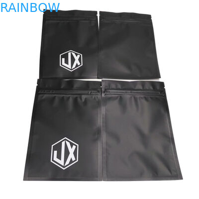 Ματ Μαύρο Τρίπλευρο Σφραγιστικό Καλώδιο USB πλαστικές σακούλες συσκευασίας με φερμουάρ