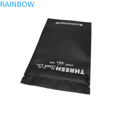 Ματ Μαύρο Τρίπλευρο Σφραγιστικό Καλώδιο USB πλαστικές σακούλες συσκευασίας με φερμουάρ