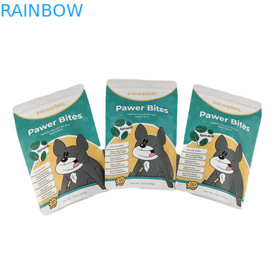 Φαρμακευτική προμήθεια Προσαρμοσμένες βαλίτσες αρωματικές με λογότυπο Stand Up Kraft Paper Bag Gummy Candy Packaging