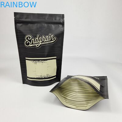 Προσαρμοσμένη Ματ μαλακό άγγιγμα Stand Up τσάντα φερμουάρ πλαστικό πακέτο σακούλα για μπισκότα καρύδια γλυκά συσκευασία τροφίμων