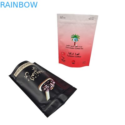 Αδιαφανές λογότυπο Εκτυπωμένο Custom Design Εκτυπωμένες τσάντες Στάσου τσάντες Αλουμινίου Φόιλου Ζιπ πλαστικές τσάντες