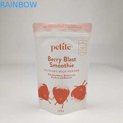 Στάσου τσάντα με φερμουάρ Kraft χάρτη χειροτεχνίας Custom τυπωμένο επαναχρησιμοποιήσιμο φερμουάρ κλειδαριού Doypack Τσάντες συσκευασίας τροφίμων