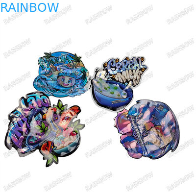 CMYK Παντόν χρώματα 3,5g 7g 14g 28g Ειδικές σακούλες σχήματος με φιλικό προς το περιβάλλον μελάνι για εκτύπωση με βαφή