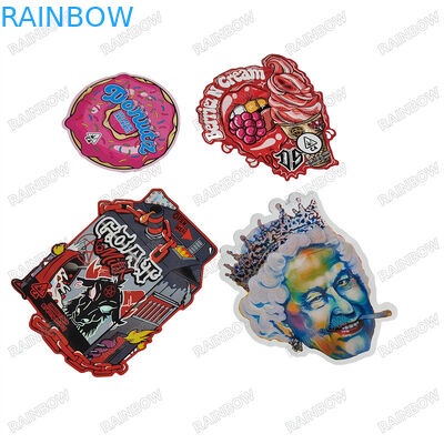 Προσαρμοσμένη εκτύπωση Ματ / γυαλιστερή επιφάνεια Τύλιση κόψιμο τσάντες για 3,5g 7g