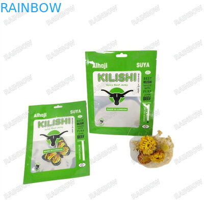 Ψηφιακή εκτύπωση 100% βιοδιασπώμενες σακούλες χαρτιού Kraft Custom Manufacturers Stand Up Food Packaging Zipper πλαστική τσάντα C