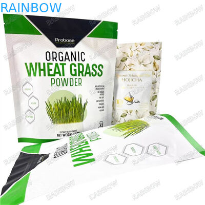 100% Τροφίμων Προσαρμοσμένο λογότυπο Εκτυπωμένο πλαστικό Ματ συσκευασία σακούλα μπισκότα κέικ συσκευασία σακούλα