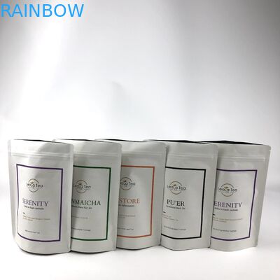 Διαπραγματεύσιμη μέθοδος αποστολής και βαλβίδα απολύμανσης Kraft Paper Bags Tea Bags Packaging