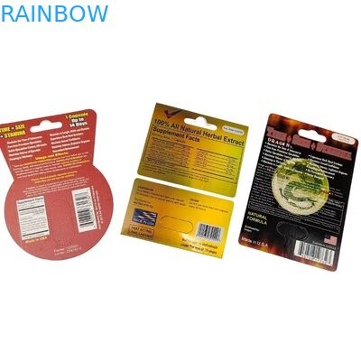 Εγγυημένη συσκευασία με κάρτες με φουσκάλες από επικαλυμμένο χαρτί, διαθέσιμη για δείγμα σε μόλις 5 ημέρες.