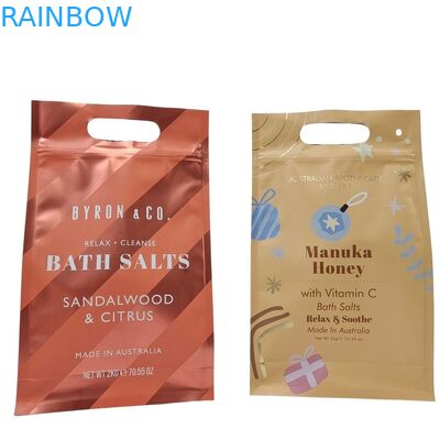 Προσαρμοσμένες σακούλες με βάθος από χαρτί Mylar για συσκευασία καφέ με 9 χρώματα εκτύπωσης