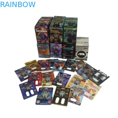 Πρωταθλήματα 900k 3D χαρτί κάρτα για το σεξ ρινόκερος αρσενικό χάπια βελτίωσης