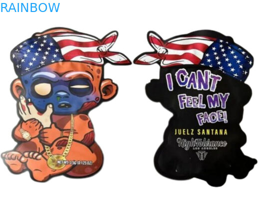 Μυρωδιάστατη συσκευασία φυτοφαρμάκων θυμίαμα σακούλα k Mylar πάχος 120-180 μm