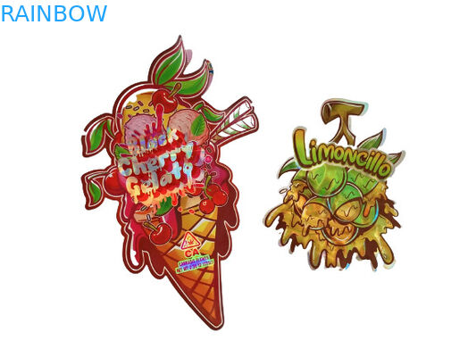 Μυρωδιάστατη συσκευασία φυτοφαρμάκων θυμίαμα σακούλα k Mylar πάχος 120-180 μm