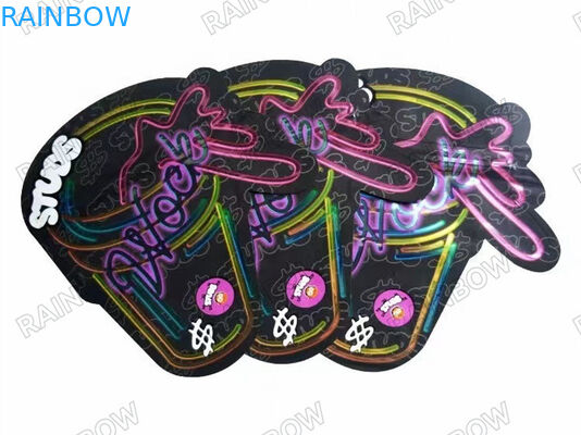 Οσφρητικά φυτικά θυμίαμα Συσκευή Zip Lock Mylar CBD έλαιο χόρτο κάνναβη σακούλες Gravure εκτύπωση