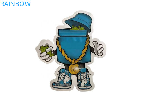 Οσφρητικά φυτικά θυμίαμα Συσκευή Zip Lock Mylar CBD έλαιο χόρτο κάνναβη σακούλες Gravure εκτύπωση