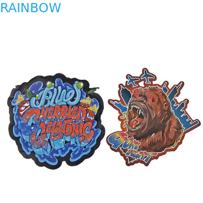 Προσαρμοσμένο σχεδιασμό Τυπωμένες σακούλες Mylar συσκευασία Soft Touch πλαστικό 3,5g σακούλες Mylar πεθαίνει κόψιμο Ακανόνιστες τσάντες συσκευασία