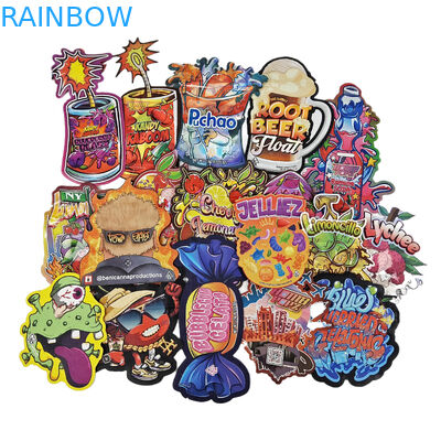 Προσαρμοσμένο σχεδιασμό Τυπωμένες σακούλες Mylar συσκευασία Soft Touch πλαστικό 3,5g σακούλες Mylar πεθαίνει κόψιμο Ακανόνιστες τσάντες συσκευασία