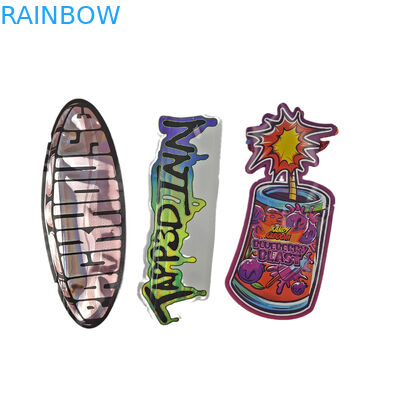 Προσαρμοσμένο λογότυπο εκτυπωμένο με θραύση Ζιπάκι τσάντες μικρές τσάντες 3.5g συσκευασία τροφίμων Αδιάβροχη με φερμουάρ Mylar Ba