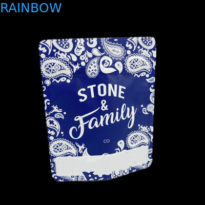 3.5 Gram πλαστικές σακούλες συσκευασία προσαρμοσμένη ετικέτα εκτυπωμένα μπισκότα CBD