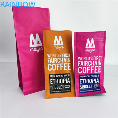 Προσαρμοσμένες συσκευαστικές σακούλες από αλουμίνιο για καφέ για 250G 500G 1KG