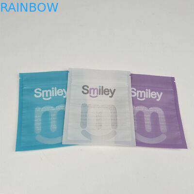 Εμπορεμπόριο ανακυκλώσιμος τριπλής όψης σφραγισμένο Mylar συσκευασία δοντιών ευθυγραμμιστή για τη φροντίδα των δοντιών με φερμουάρ