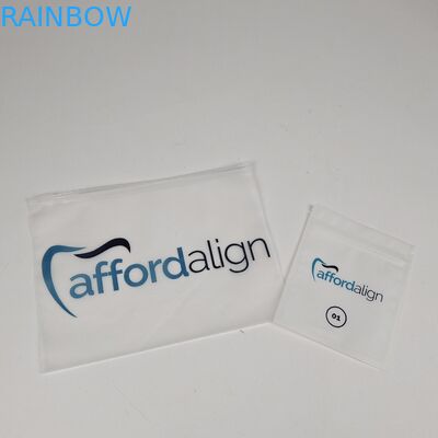 Εμπορεμπόριο ανακυκλώσιμος τριπλής όψης σφραγισμένο Mylar συσκευασία δοντιών ευθυγραμμιστή για τη φροντίδα των δοντιών με φερμουάρ