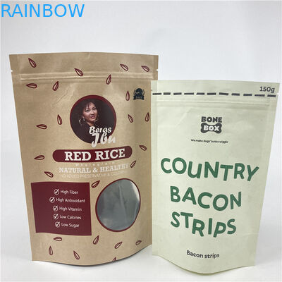 Εξασφάλιση ποιότητας Στάσου αλουμινένιο φύλλο σακούλα με φερμουάρ