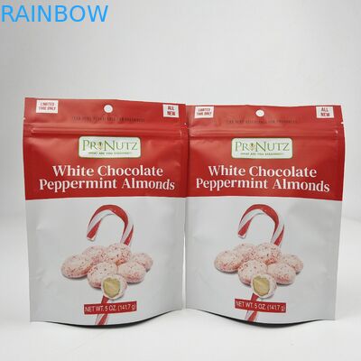 Παγωμένη πλαστική τσάντα φερμουάρ Αδιάβροχη Αδιάβροχη χαμηλής ποιότητας Τύπωση ψηφιακή Τυπωμένη τσάντα