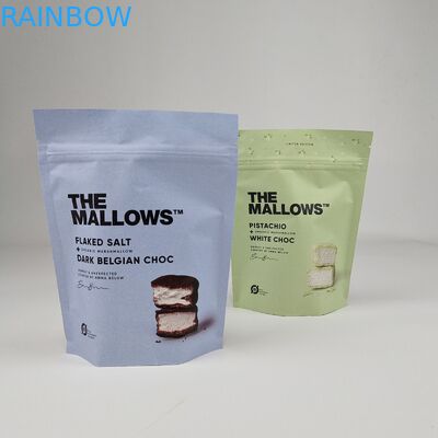 Σήκω τσάντα με φερμουάρ Αδιάβροχο Gummy Candy πλαστικό γλυκά συσκευασία σακούλες