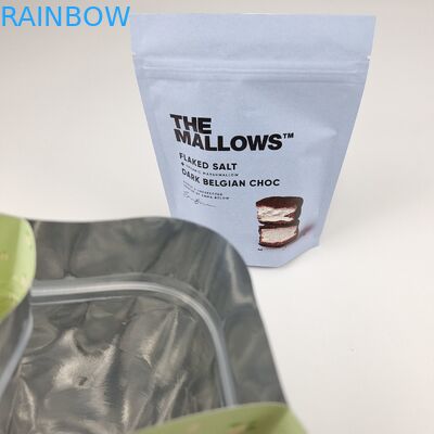 Σήκω τσάντα με φερμουάρ Αδιάβροχο Gummy Candy πλαστικό γλυκά συσκευασία σακούλες