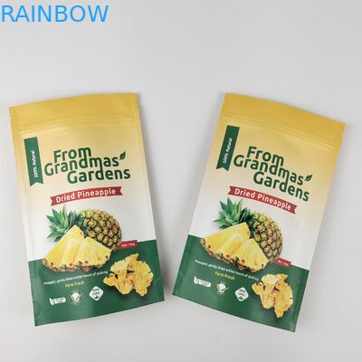 Περιβαλλοντικά φιλική Προσαρμοσμένη ψηφιακή εκτύπωση Stand Up Bag Tear Notch Dry Fruits Cashew Nuts Plastic Bag Packaging