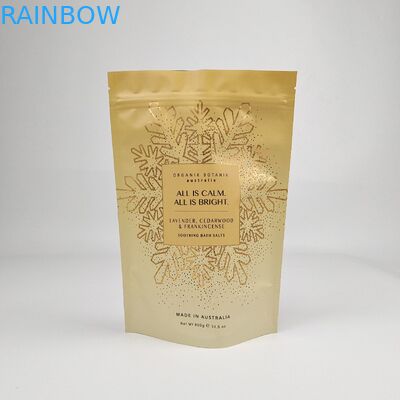 200pcs Low MOQ Matte OEM Custom Printed Bath Salts Packaging Zip Lock Bath Salt Body Scrub Standing Poch Packaging Bags Η συσκευασία των αλμυρών αλμυρών αλμυρών αλμυρών αλμυρών αλμυρών