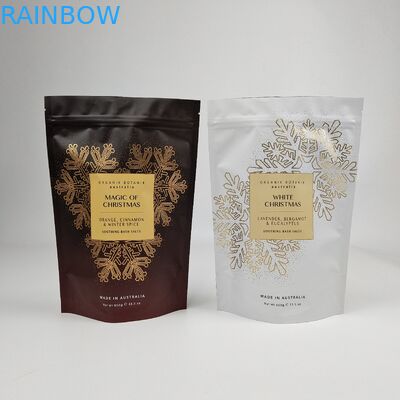 200pcs Low MOQ Matte OEM Custom Printed Bath Salts Packaging Zip Lock Bath Salt Body Scrub Standing Poch Packaging Bags Η συσκευασία των αλμυρών αλμυρών αλμυρών αλμυρών αλμυρών αλμυρών