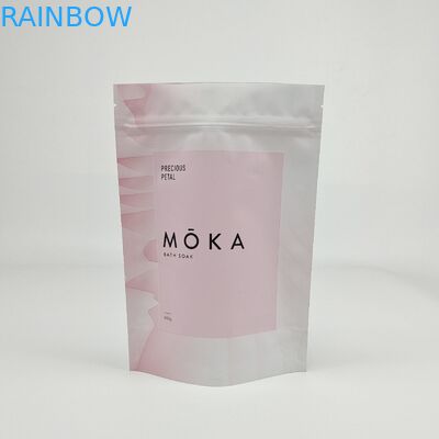 Χονδρικό εξαρτημένο τυπωμένο Stand Up Doypack Mylar 100g 250g 500g Body Scrub Bag Bath Salt Packaging Bag