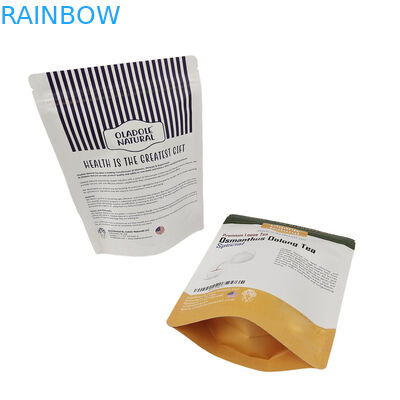 Υψηλής ποιότητας Custom Eco Friendly Stand Up Kraft Paper Pouch για κατοικίδια σκυλιά γάτες