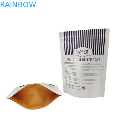 Υψηλής ποιότητας Custom Eco Friendly Stand Up Kraft Paper Pouch για κατοικίδια σκυλιά γάτες