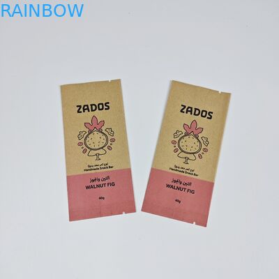 Οικολογικά φιλικές βιοδιασπώμενες Kraft Pouch PLA καλαμπόκι αμυλού