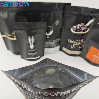 Ελαχιστοποιημένο αλουμινένιο φύλλο Ziplock Stand Up Pouch Ψηφιακή εκτύπωση Προσαρμοσμένο μέγεθος / χρώματα